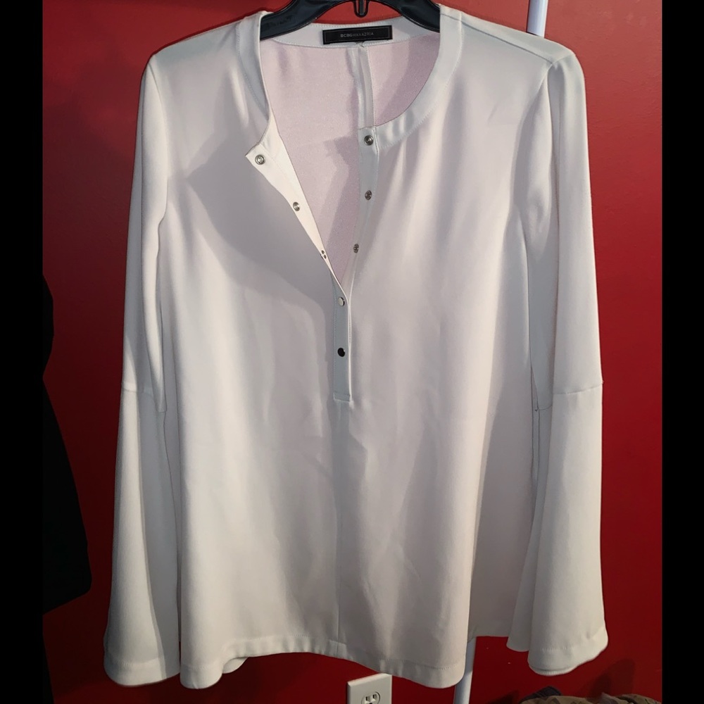 Button up see through shirt